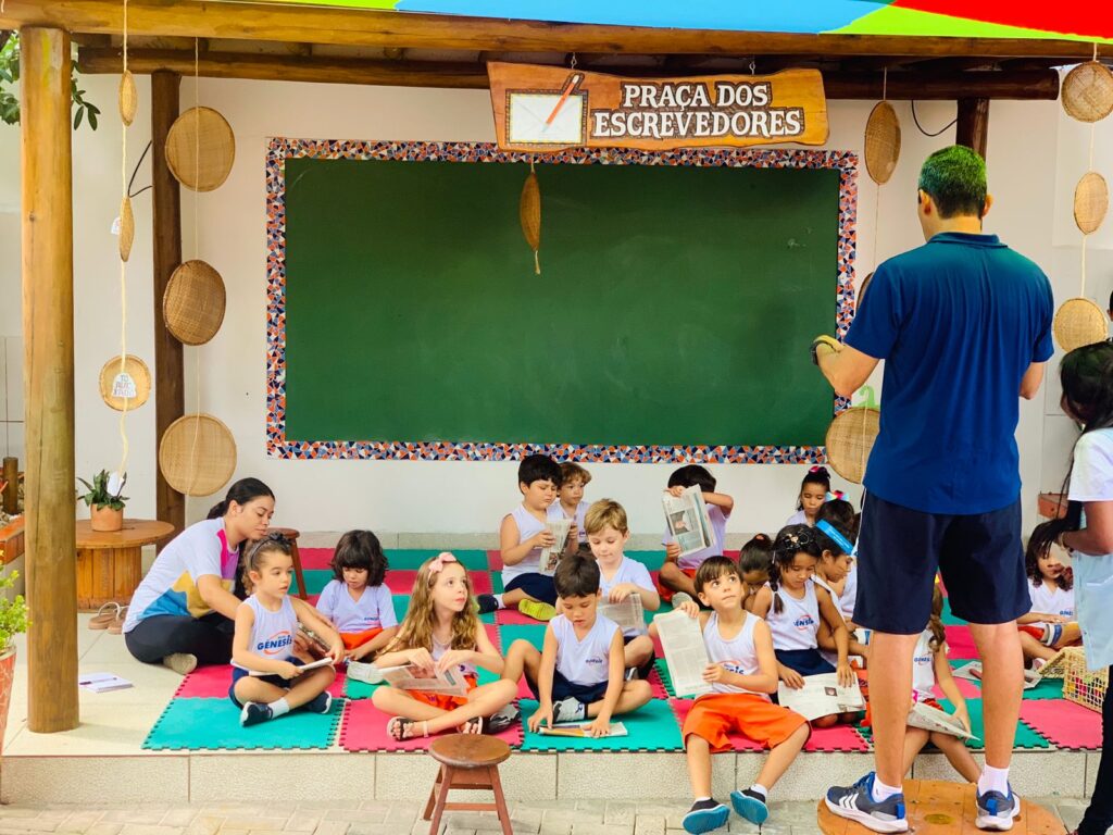 Alfabetização na educação infantil É possível Escola Gênesis